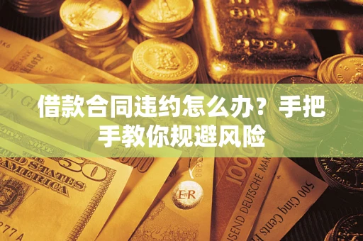 武汉借款合同违约怎么办？手把手教你规避风险