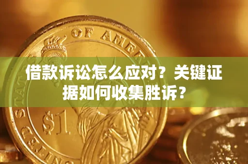 武汉借款诉讼怎么应对？关键证据如何收集胜诉？